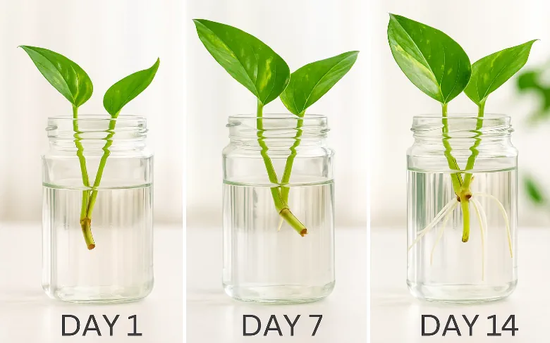 pothos root growth comp